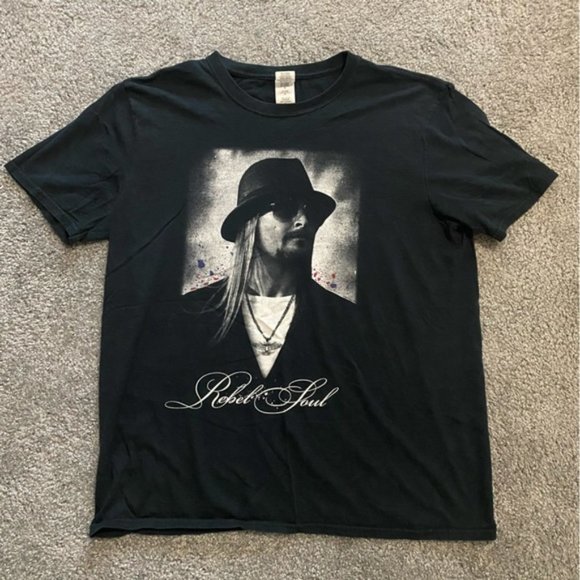 Kid Rock Rebel Soul Concert Tour 2013 T Shirt Large - Picture 1 of 3